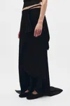 Ann Demeulemeester Sirka Deconstructed Asymmetric Skirt In Multicolor