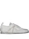 Ann Demeulemeester Siru Soft Low-top Boxing Sneakers White In White