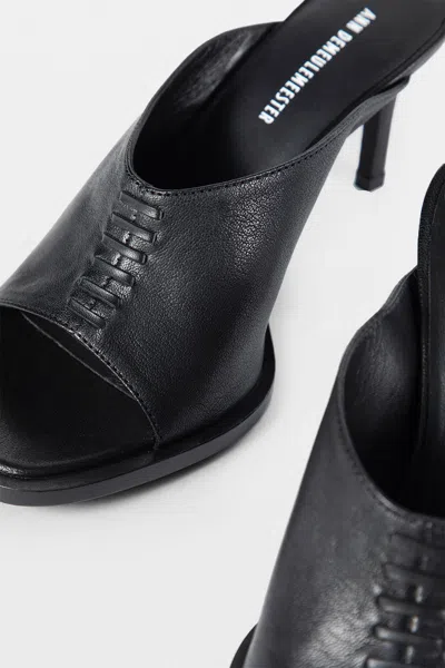Ann Demeulemeester Siti Mid Heeled Sandals In Black