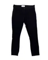Ann Demeulemeester Size: 34 Rayon Blend Cotton Skinny Long Pants In Black