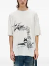 Ann Demeulemeester Dieter Sketchbook High-comfort T-shirt