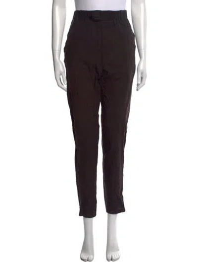 Pre-owned Ann Demeulemeester Skinny Leg Pants In Black