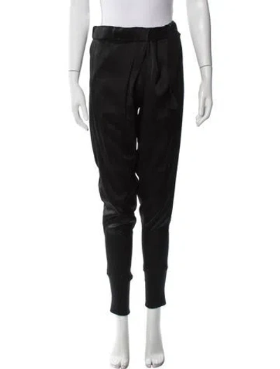 Pre-owned Ann Demeulemeester Skinny Leg Pants In Black