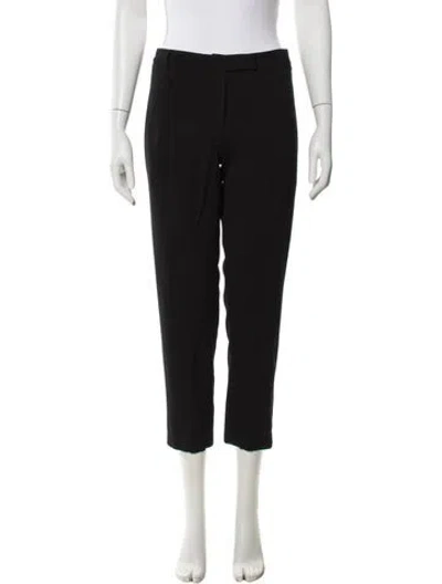 Pre-owned Ann Demeulemeester Skinny Leg Pants In Black