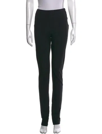Pre-owned Ann Demeulemeester Skinny Leg Pants In Black