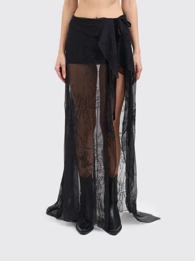 Ann Demeulemeester Skirt  Woman Color Black