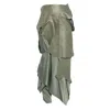 Ann Demeulemeester Layered Skirt In Green