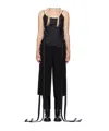 Ann Demeulemeester Black Skya Fluid Tank Top In Black