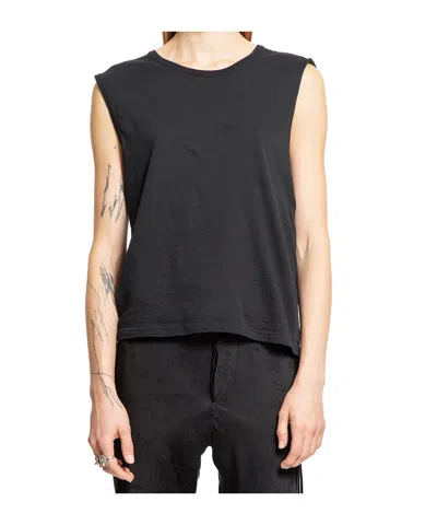 Ann Demeulemeester Sleeveless Top In Black