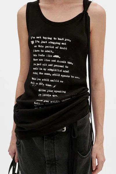 ANN DEMEULEMEESTER RIB-KNIT COTTON TOP