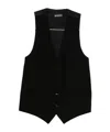 Ann Demeulemeester Martingale Weste In Black