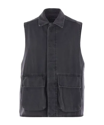 Ann Demeulemeester Sleeveless Vest In Gray