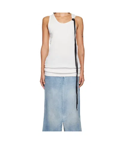 Ann Demeulemeester Sleeveless Vest In White