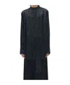 Ann Demeulemeester Solan Comfort Stand Collar Shirt In Black