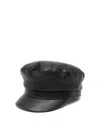 Ann Demeulemeester Ambros Fiddler Cap In Black