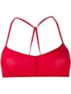 Ann Demeulemeester Spaghetti Strap Bra
