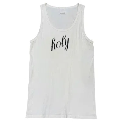 Pre-owned Ann Demeulemeester S/s1998  Friends & Family "holy" Tank Top In Gray