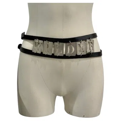 Pre-owned Ann Demeulemeester S/s2003  "wilder" Leather Belt In Brown
