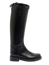 Ann Demeulemeester Woman Black Boots In Black
