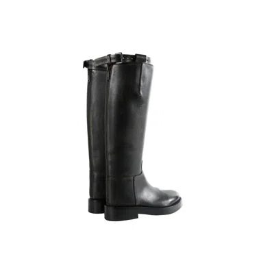 Ann Demeulemeester Stan Riding Boots In Black
