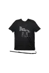 Ann Demeulemeester Black Standard Chandelier Print T-shirt