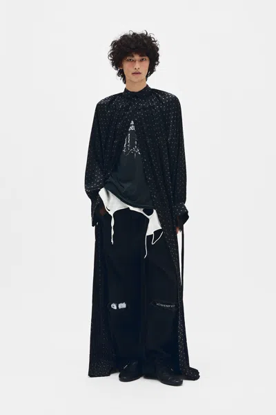 Ann Demeulemeester Standard T-shirt With "chandelier" Print In Multicolor