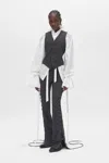 Ann Demeulemeester Stanse Classic Waistcoat In Multi