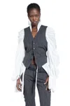 Ann Demeulemeester Stanse Classic Waistcoat In Multi