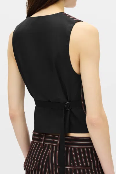 Ann Demeulemeester Stanse Classic Waistcoat In Black