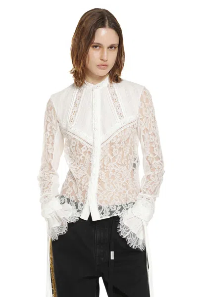Ann Demeulemeester Storma Shirt In White