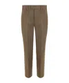 Ann Demeulemeester Espen Trousers In Brown