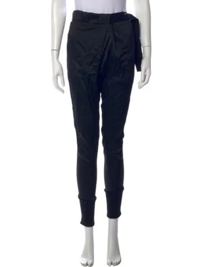 Pre-owned Ann Demeulemeester Straight Leg Pants In Blue