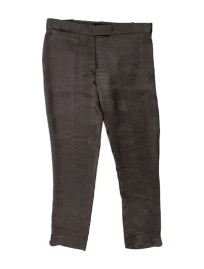 Pre-owned Ann Demeulemeester Straight Leg Pants W/ Tags In Grey