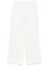 Ann Demeulemeester Multi-pocket Casual Pants In White