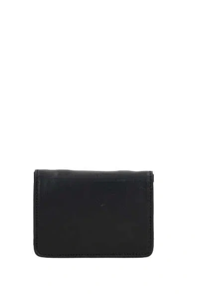 Ann Demeulemeester Strapped Wallet In Black