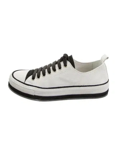 Pre-owned Ann Demeulemeester Suede Sneakers In Multi