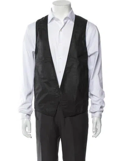 Pre-owned Ann Demeulemeester Suit Vest In Black