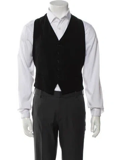 Pre-owned Ann Demeulemeester Suit Vest In Black