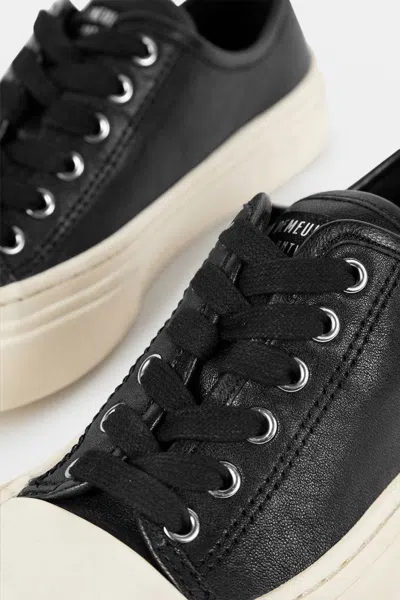 Ann Demeulemeester Suri Vulcanized Low-top Sneakers In Black