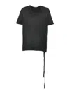 Ann Demeulemeester Cotton T Shirts In Black