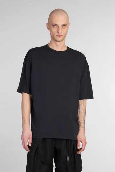 ANN DEMEULEMEESTER T-SHIRT IN BLACK COTTON