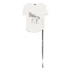 Ann Demeulemeester Floor Micro T-shirt In White