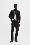 Ann Demeulemeester Taale Biker Jacket In Multicolor