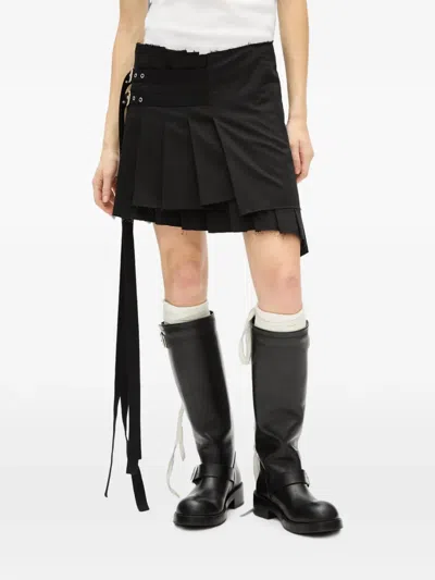 Ann Demeulemeester Tabea Mini Skirt In Black