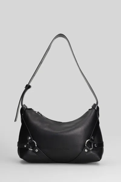 Ann Demeulemeester Tamar Shoulder Bag In Black Leather
