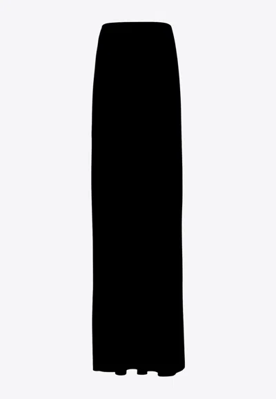 ANN DEMEULEMEESTER TANA DOUBLE LAYER  MAXI SKIRT