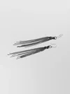 Ann Demeulemeester Tassel Chain Dangle Earrings (pair)