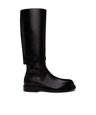 Ann Demeulemeester Ted Riding Boots Tuxon In Black
