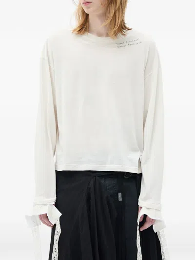 Ann Demeulemeester Teenage Apocalypse Graphic-print T-shirt In White