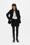 Ann Demeulemeester Tepu Mini Skirt In Multicolor